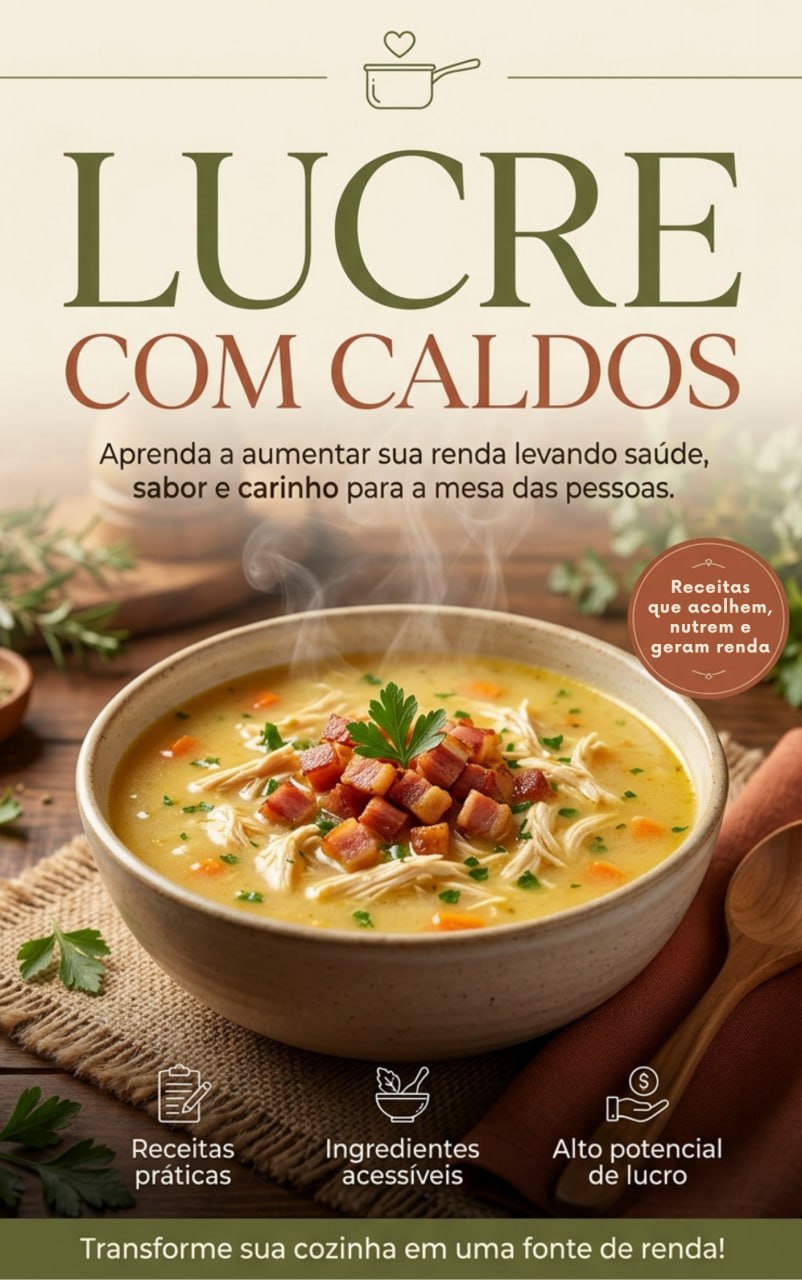 Lucre com Caldos